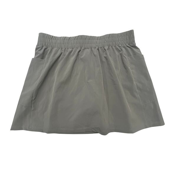 Realtree Fishing Gray Athletic Outdoor Skort Built-in Shorts Size L (12–14) - Picture 7 of 10